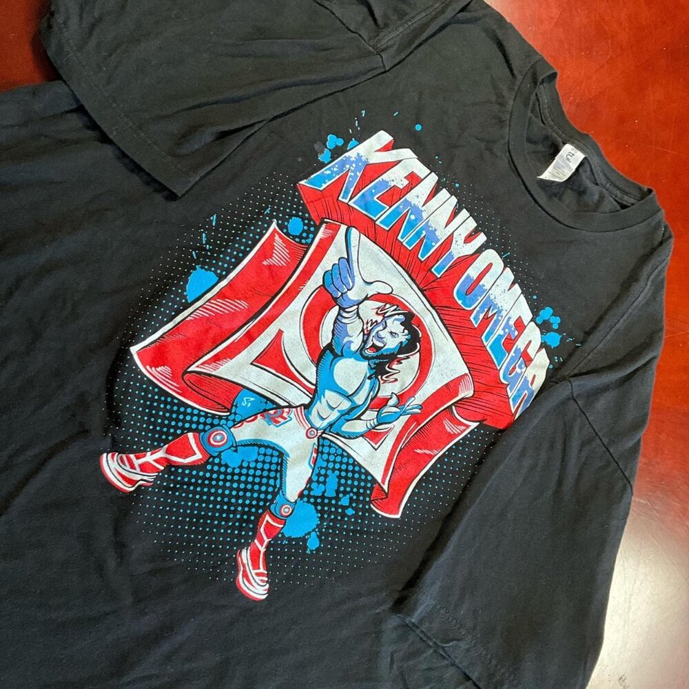 Kenny Omega Bullet Club Wrestling Graphic Black Pro Wrestling AEW Tee (XXXLarge)
